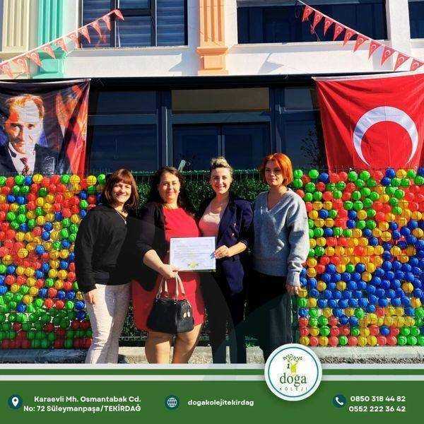 Tekirdağ Doğa Koleji Arslan Anaokulu ile özel bir iş birliği protokolü imzaladı