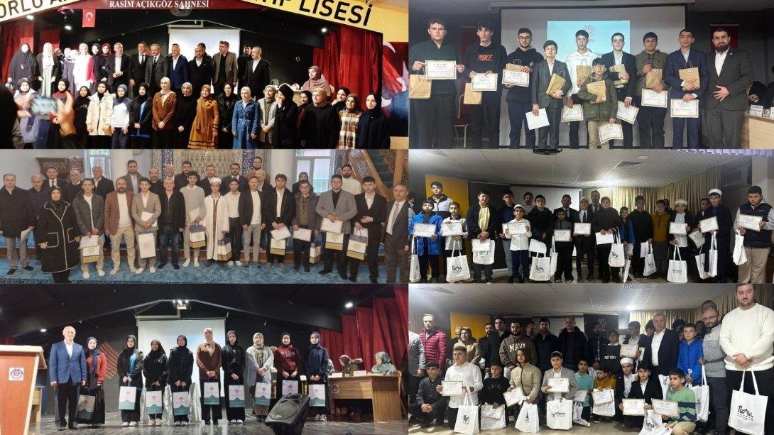 Anadolu İmam Hatip Liseleri ve İmam Hatip Ortaokulları “Mesleki Yarışmalar” İl Finali Düzenlendi
