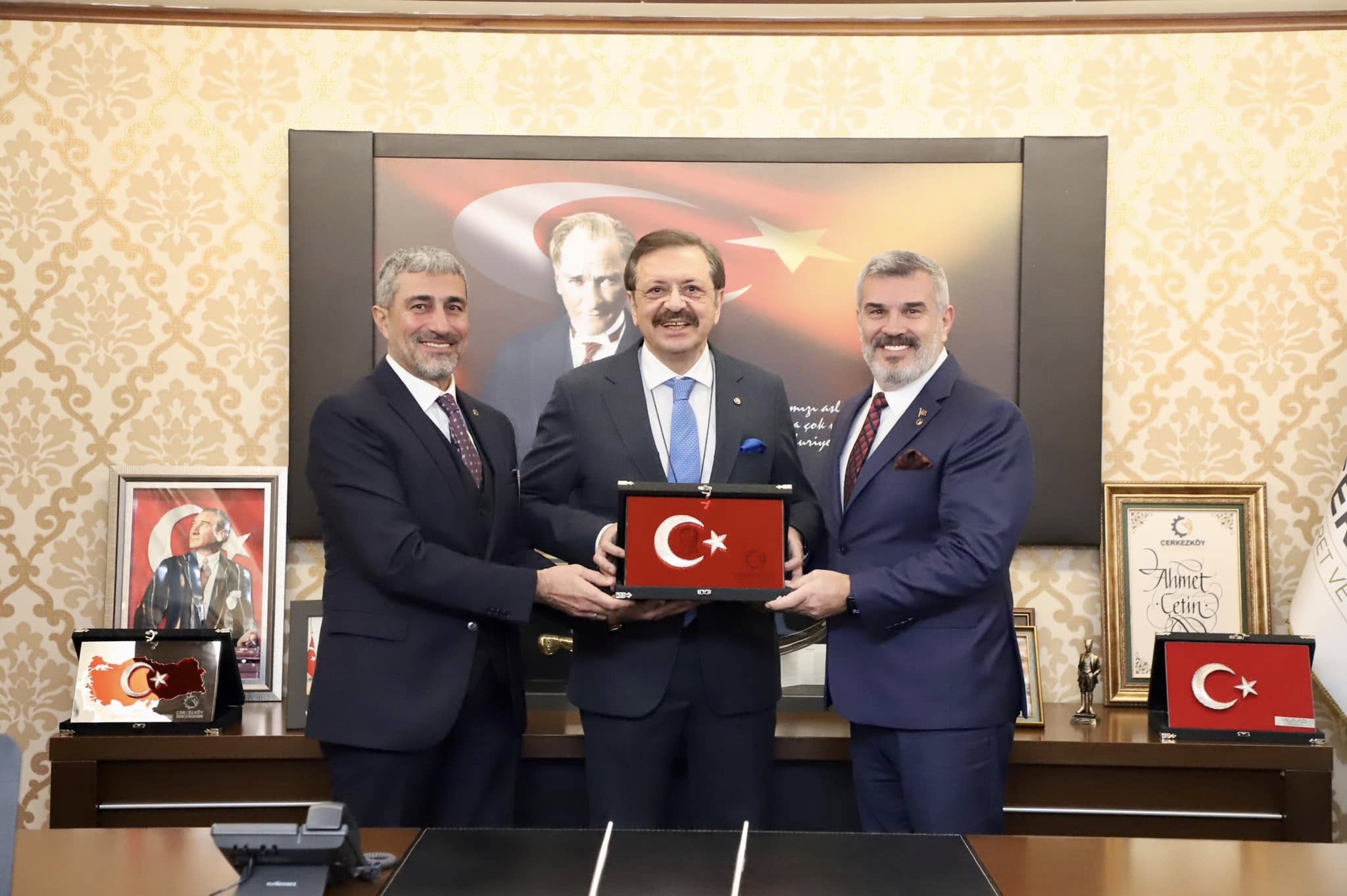 TOBB Başkanı M.Rifat Hisarcıklıoğlu´ndan Ziyaret