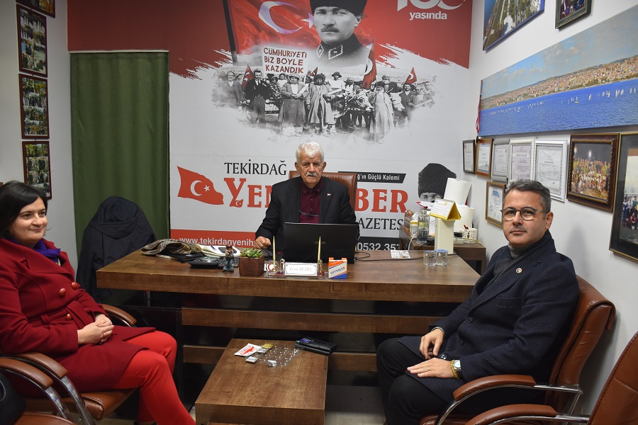 Dr. Ulaş Ay ve Özge Akyol dan ziyaret