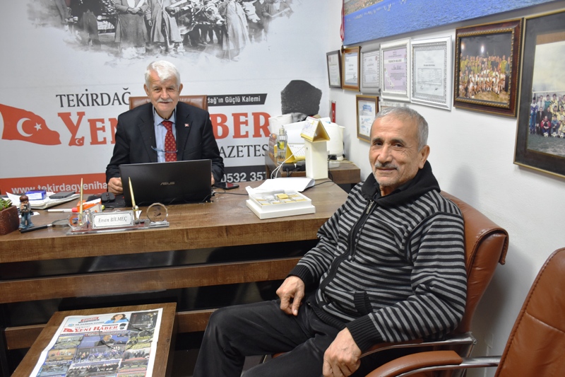 ADİL ÖZER DEN GAZETEMİZE ZİYARET