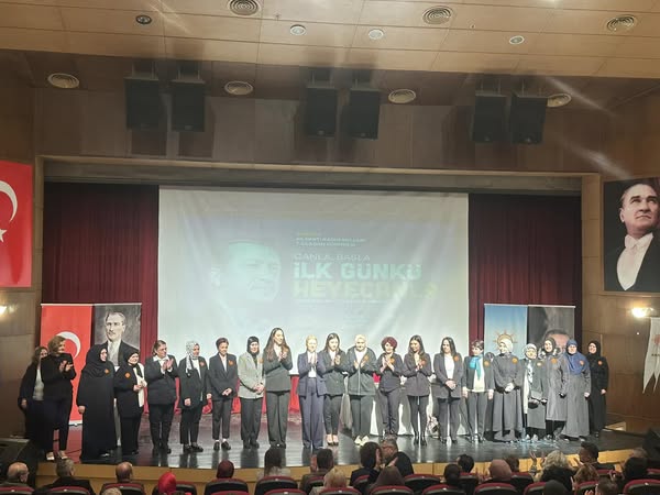 AK Parti Şarköy Kadın Kolları 7. Olağan İlçe Kongresi büyük bir coşku ve heyecan ile gerçekleştirildi