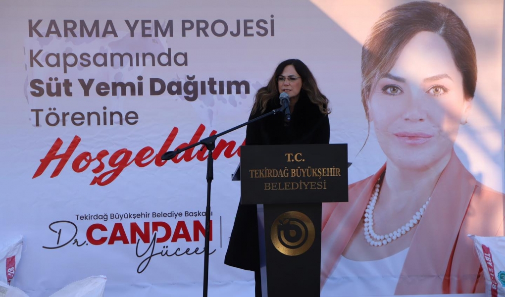 BÜYÜKŞEHİR’DEN SÜT ÜRETİCİSİNE “CANDAN” DESTEK