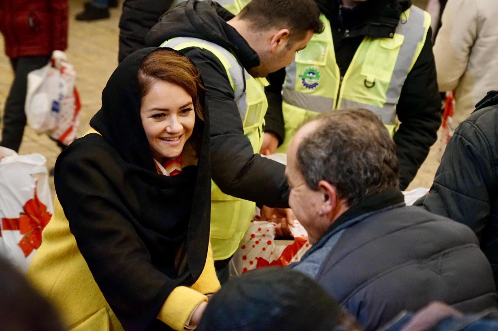 ERGENE BELEDİYE BAŞKANI MÜGE YILDIZ TOPAK VATANDAŞLARININ REGAİP KANDİLİNİ KUTLADI
