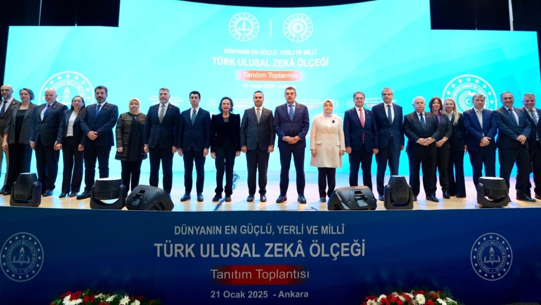 İlk Yerli ve Millî Zekâ Testi “Türk Ulusal Zekâ Ölçeği”, Bakan Tekin ve Bakan Kacır’ın Katılımıyla Tanıtıldı