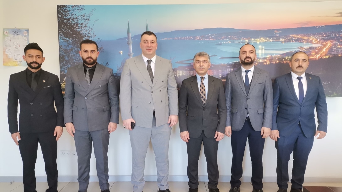 İlçe Milli Eğitim Müdürü   Ebubekir ATİLLA’yı makamında ziyaret etti
