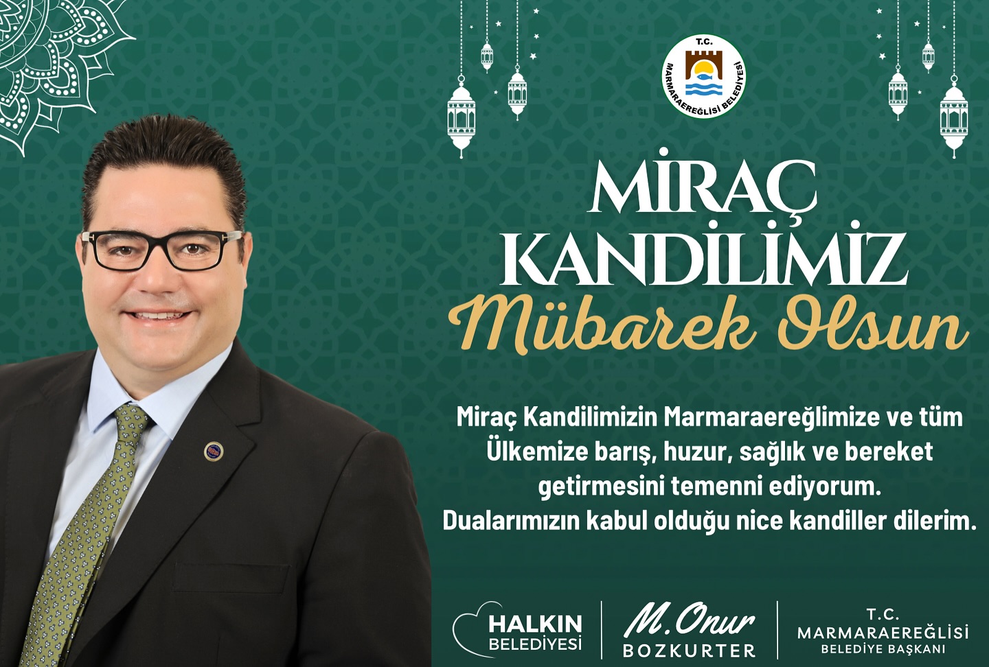 Marmaraereğlisi Belediyesi´nden Miraç Kandili´nde Lokma İkramı