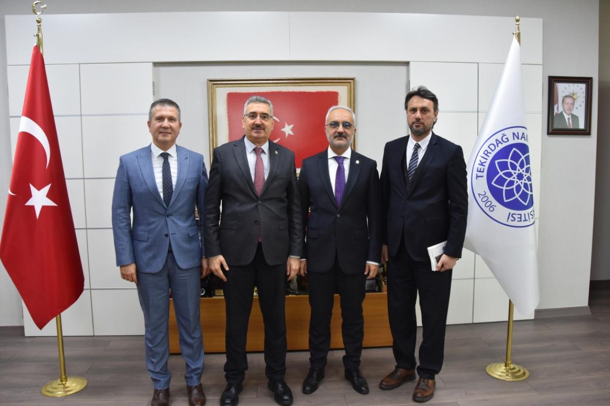 MEDEK’TEN REKTÖRÜMÜZE ZİYARET