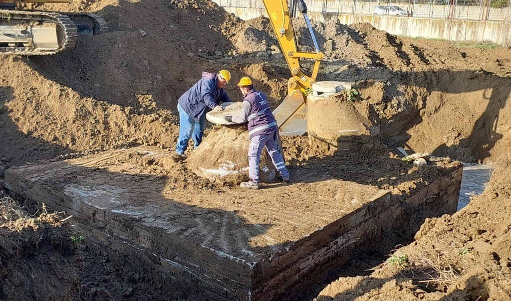 TESKİ’DEN KUMBAĞ ALTYAPI HATTINDA BAKIM VE ONARIM ÇALIŞMASI