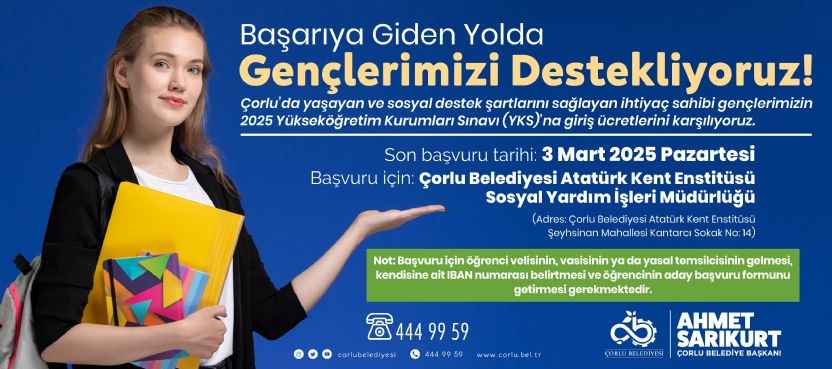 Başarı Gençlerimizden, Destek Bizden