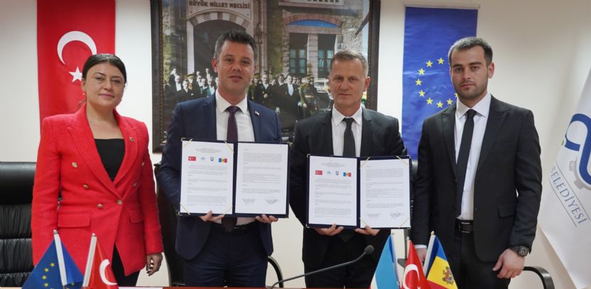 Çorlu ve Komrat Arasında “Kardeş Şehir” Protokolü İmzalandı