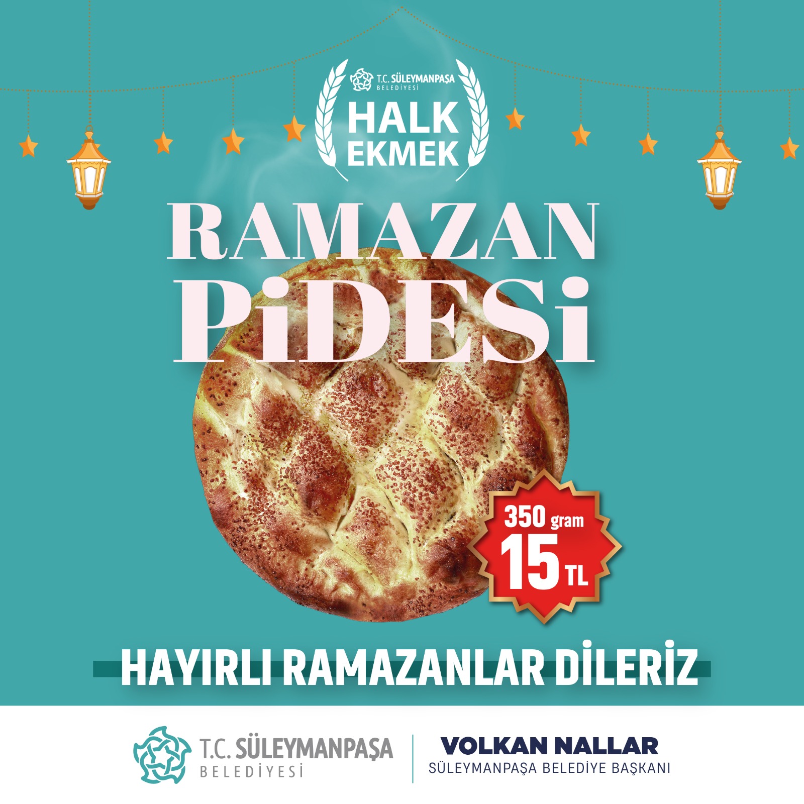 Halk Ekmek Noktaları Uygun Fiyatlı Pide Satışına Başladı