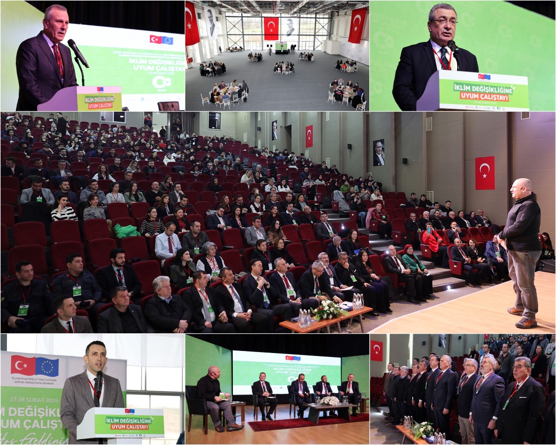 İKLİM DEĞİŞİKLİĞİNE UYUM ÇALIŞTAYIMIZI TAMAMLADIK