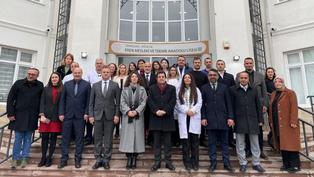 İl Milli Eğitim Müdürümüz Dr. Abdülaziz Yeniyol, Ergene İlçesini Ziyaret Etti