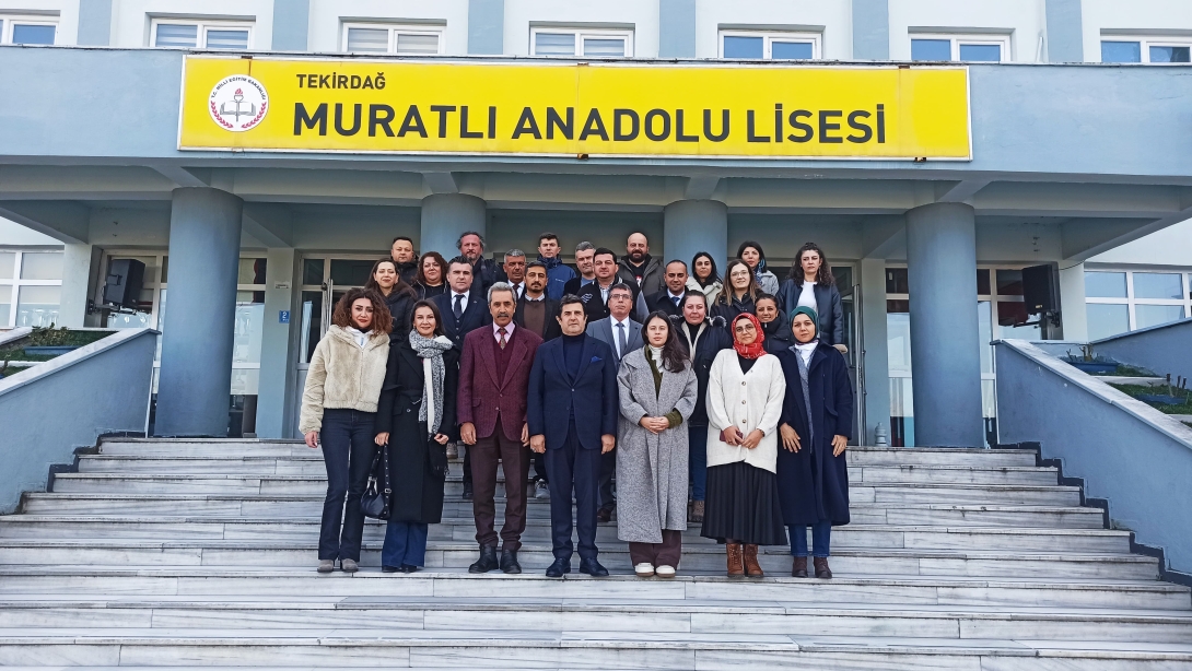 İl Milli Eğitim Müdürümüz Dr. Abdülaziz Yeniyol, Muratlı ve Hayrabolu İlçelerini Ziyaret Etti