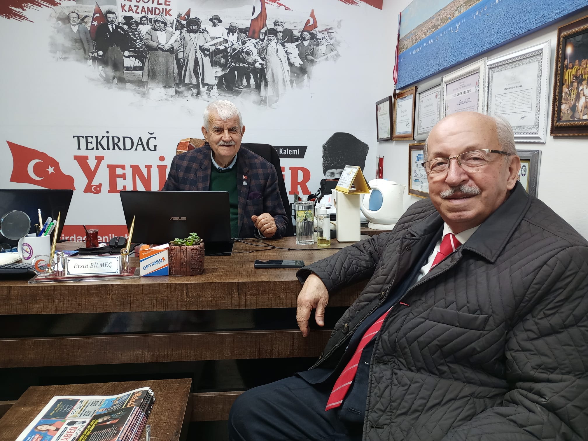 KADİR ALBAYRAK DAN GAZETEMİZE ZİYARET