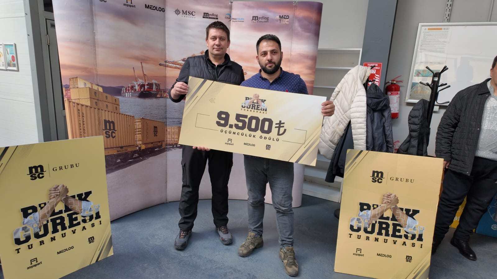 MSC Grubu 3. Bilek Güreşi Turnuvası’nda Şampiyonlar Belli Oldu