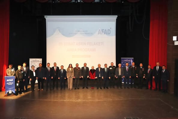 06 Şubat Asrın Felaketi Anma ve Akreditasyon Arma Teslim Programı