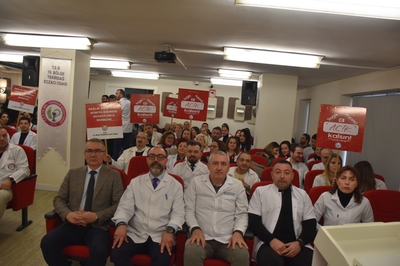 SAĞLIK KAPINIZ AÇIK KALSIN  TEKİRDAĞ ECZACI ODASI  YÖNETİM KURULU