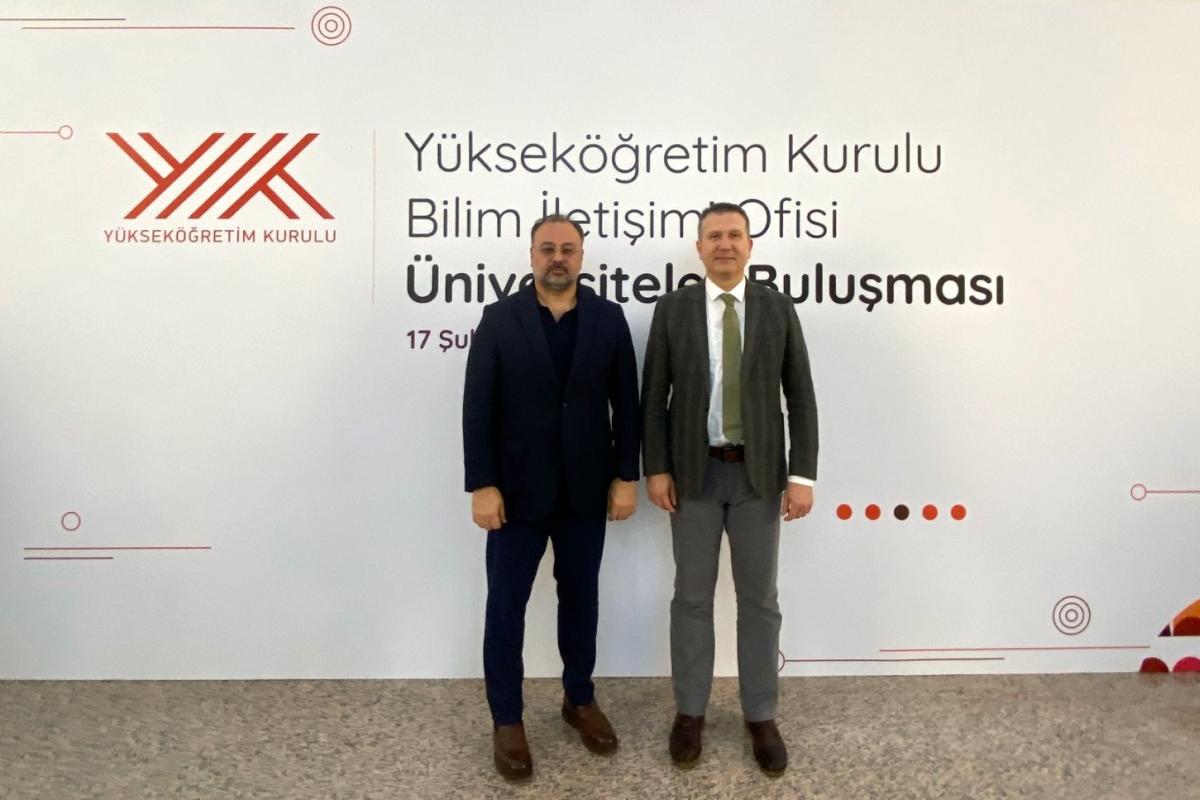 TEKİRDAĞ NKÜ, YÜKSEKÖĞRETİM KURULU BİLİM İLETİŞİMİ OFİSİ ÜNİVERSİTELER BULUŞMASI’NA KATILDI Yeni