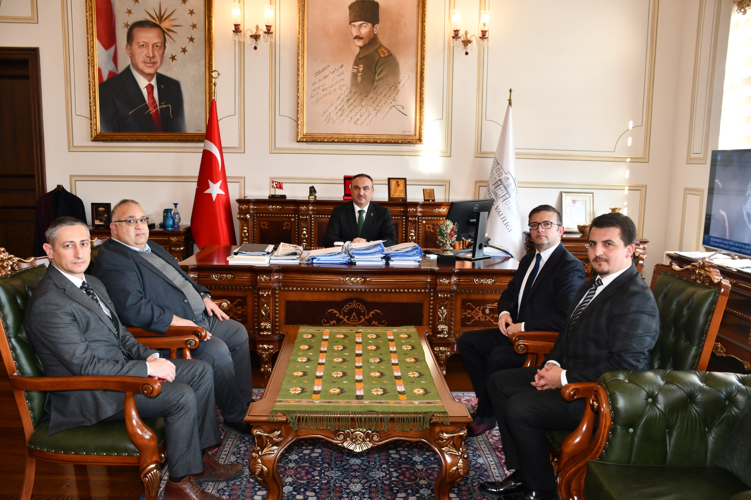 TREDAŞ Genel Müdürü Necati Ergin’den Tekirdağ Valisi Soytürk’e ziyaret