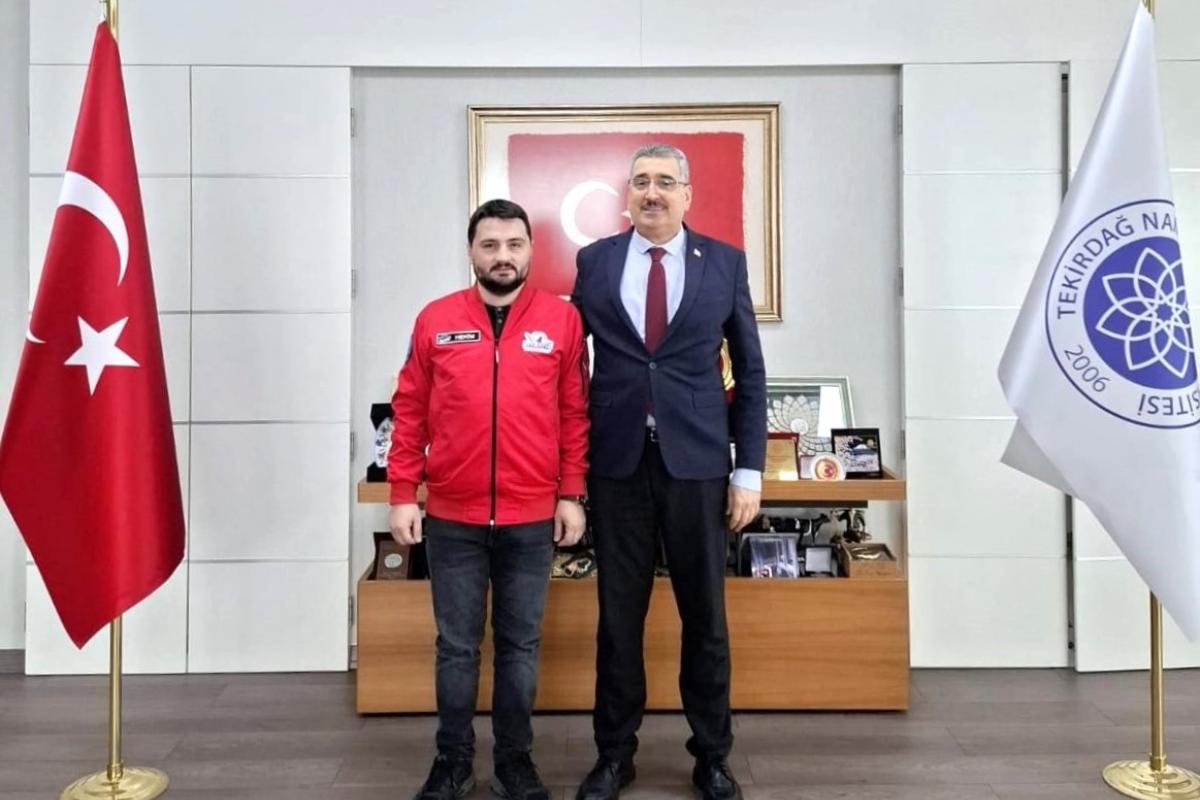 TÜRKİYE TEKNOLOJİ TAKIMI (T3) VAKFI’NDAN ÜNİVERSİTEMİZ REKTÖRÜNE ZİYARET