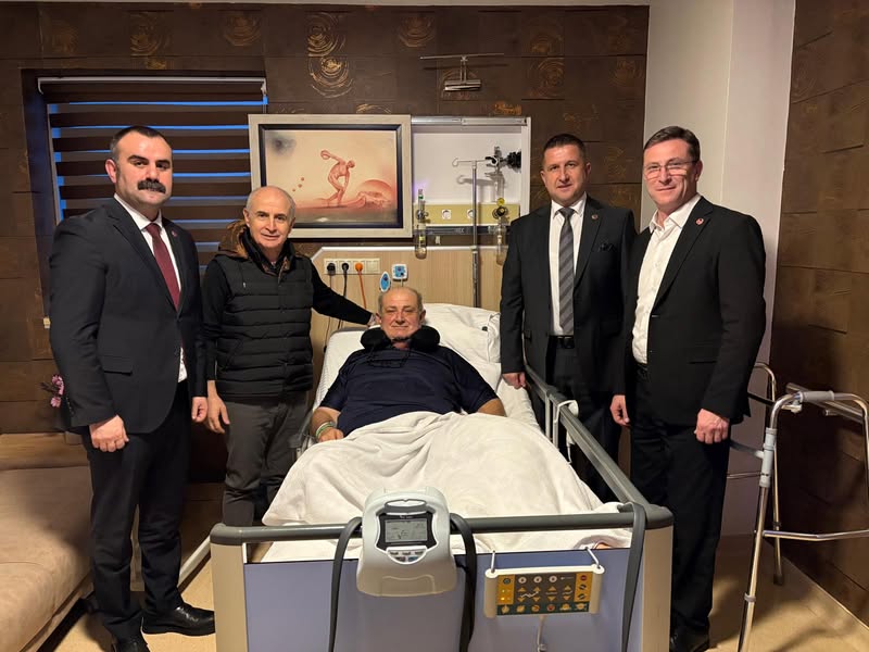 Hayrabolu Belediye Başkanı Tuncer Baṣoğlu’na ziyaret