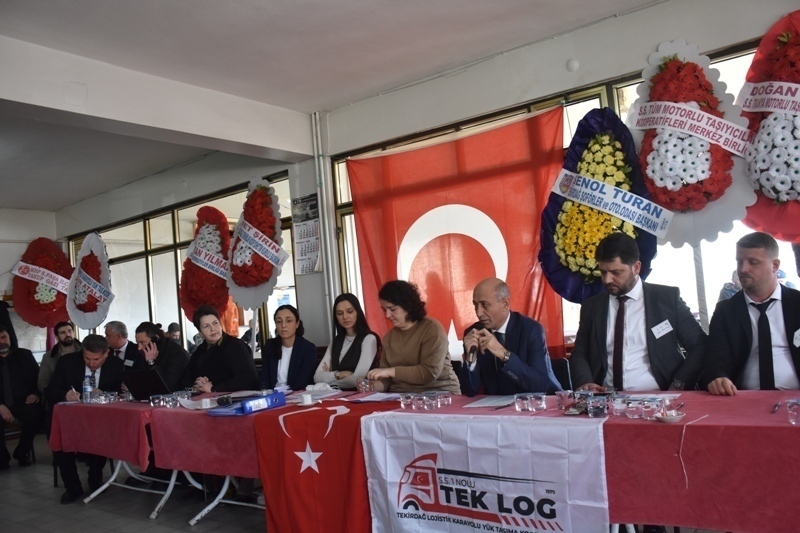 TEKİRDAĞ MOT. TAŞ. KOOP. MALİ GENEL KURULU YAPILDI