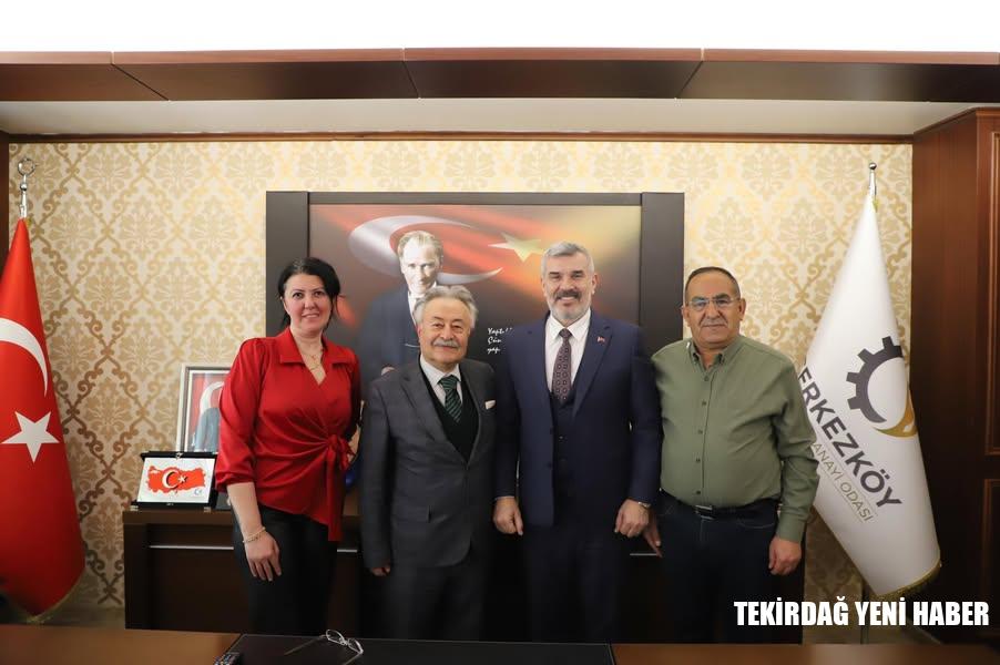 Ahmet Çetin’i ziyaret etti.