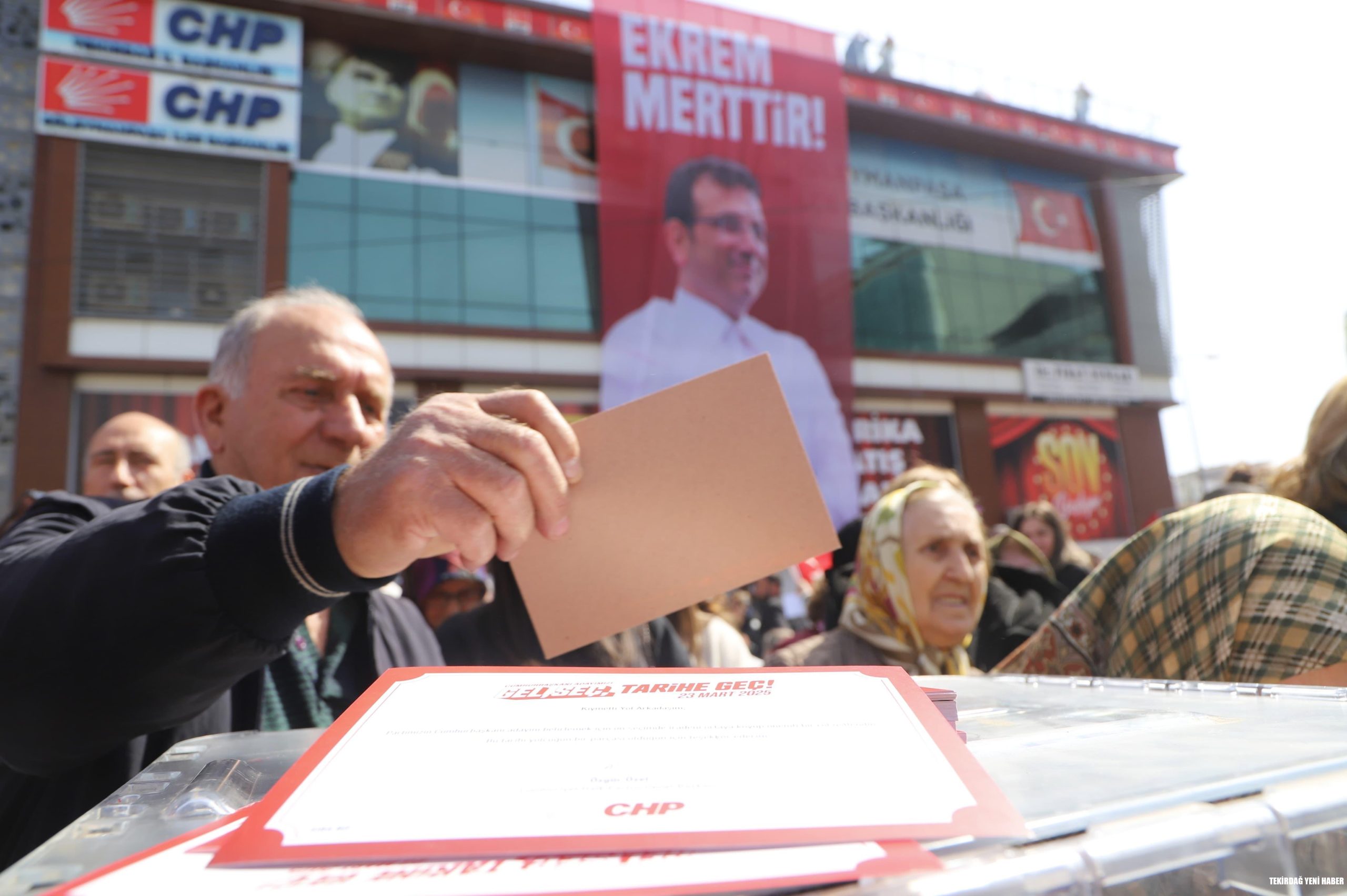Başkan Dr. CandanYüceer Kapaklı’da konuştu:  “Bugün Cumhurbaşkanımızı Seçiyoruz!”