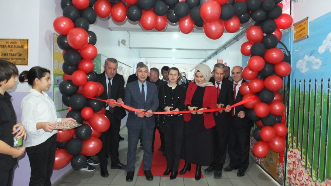 İlçe Milli Eğitim Müdürü Ebubekir ATİLLA ve Şube Müdürü Melek TEMEL’in katılımıyla gerçekleşti.