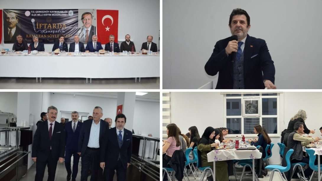 “İftarda Konuşalım” Ramazan Söyleşileri Çerkezköy’de Devam Etti