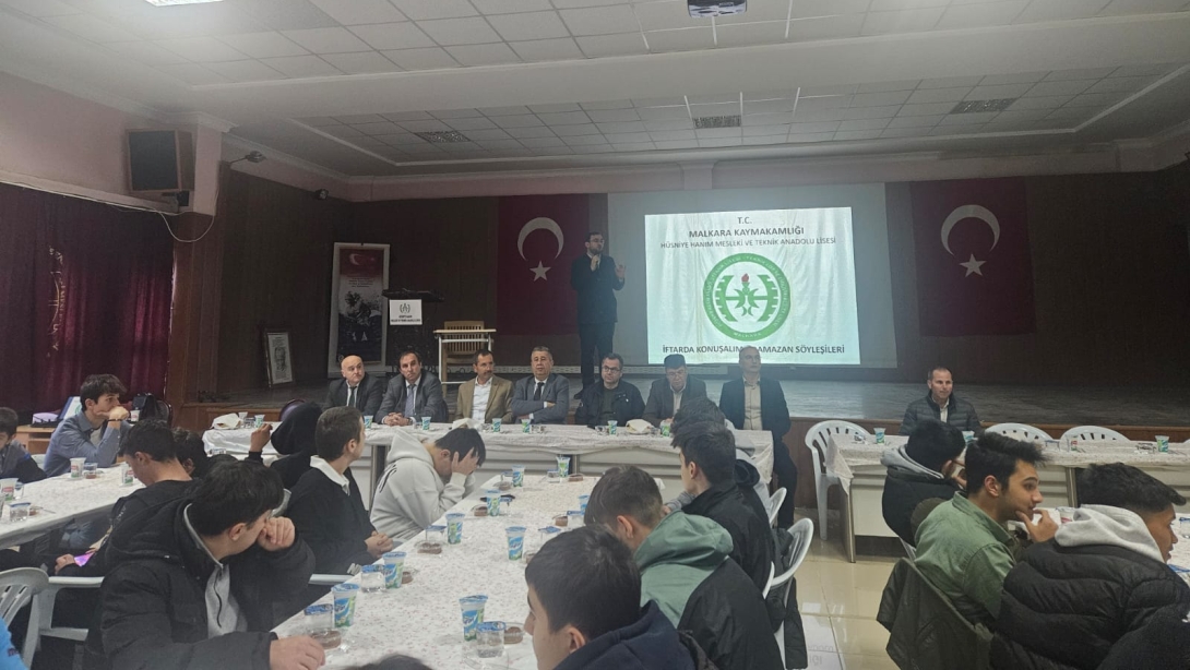İftarda Konuşalım” Söyleşileri Malkara ilçesinde Devam Etti