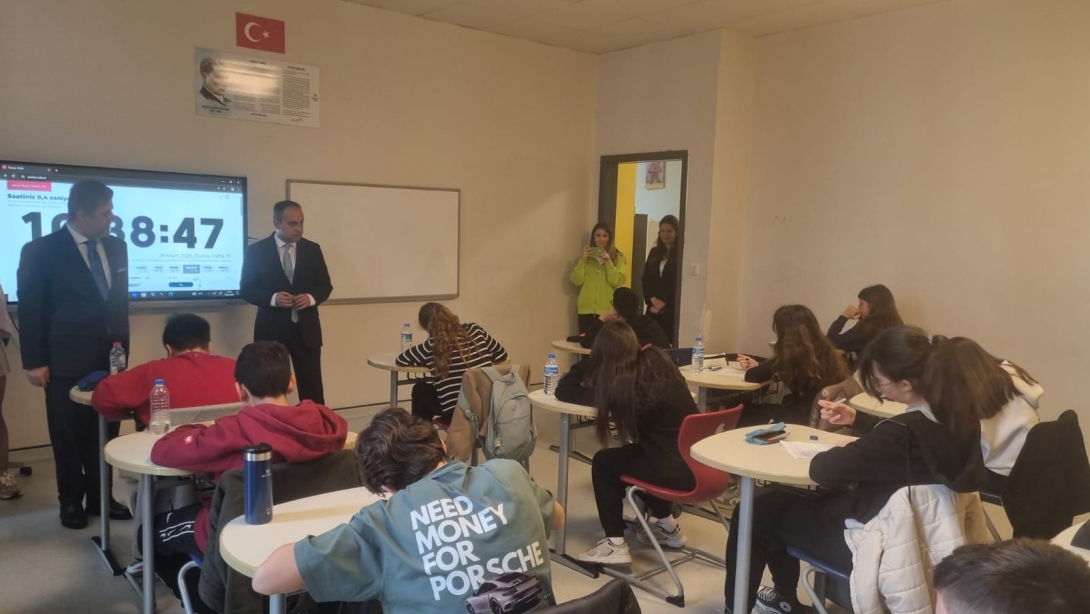 Ortak Sınav Uygulamaları Kapsamında Okul Ziyaretleri Gerçekleştirildi