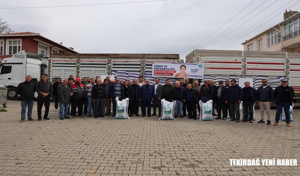 BÜYÜKŞEHİRDEN, ÜRETİCİLERE KUZU-OĞLAK YEMİ DESTEĞİ