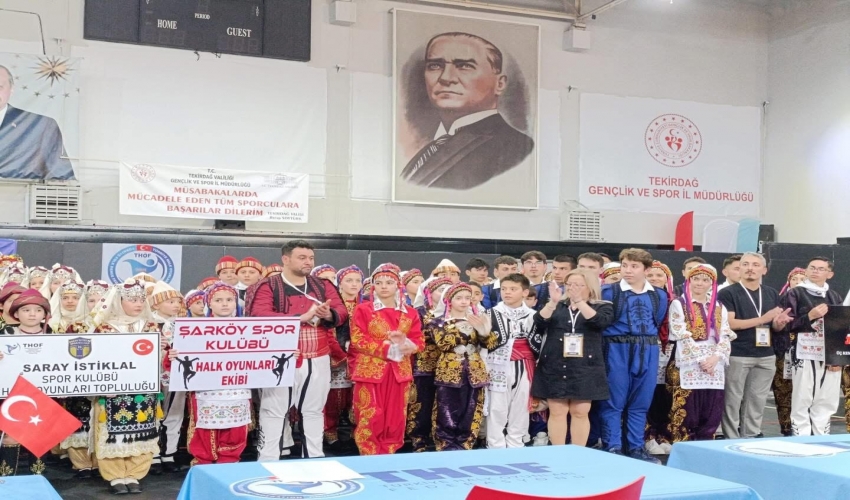 Şarköyspor Kulübü Halk Oyunları Ekiplerimizi Kutluyoruz