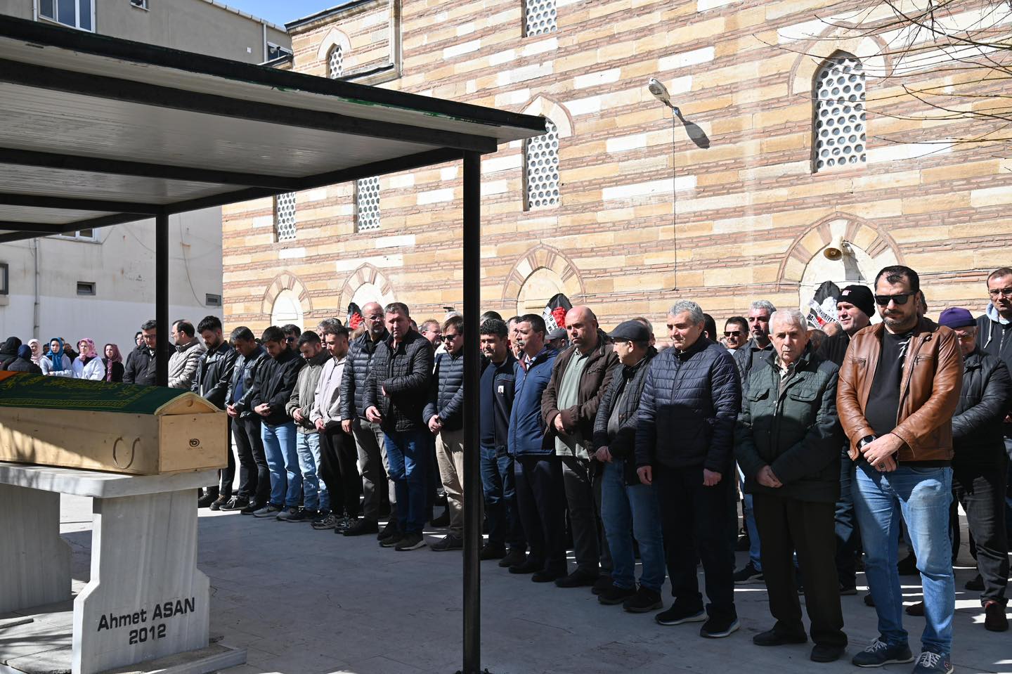 Son yolculuğuna uğurladık.