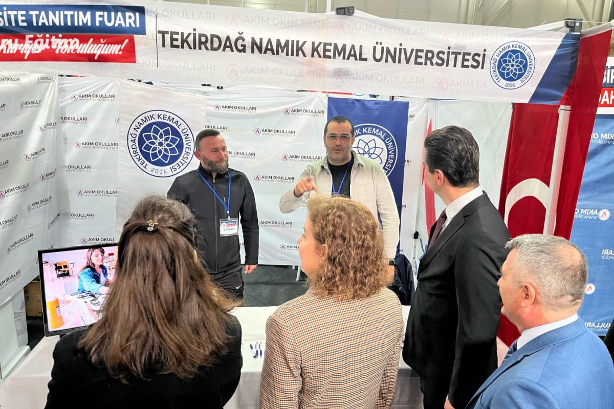 TEKİRDAĞ NKÜ ÜNİVERSİTE TANITIM FUARINDA