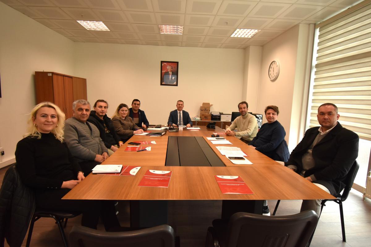 ÜNİVERSİTEMİZ SPOR DOSTU KAMPÜS KOORDİNATÖRLÜĞÜ TOPLANTISI GERÇEKLEŞTİRİLDİ