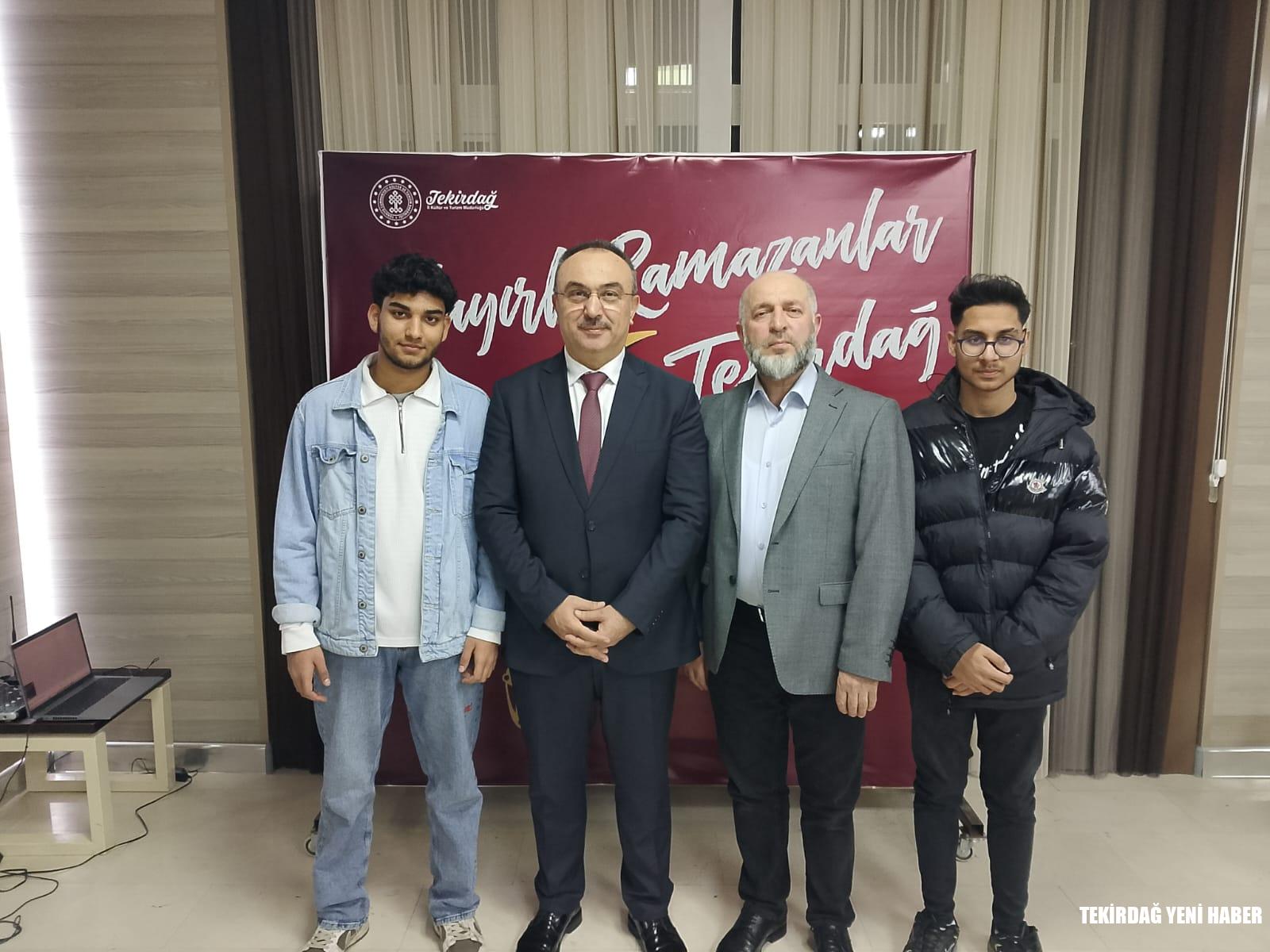 Tekirdağ’da Roman vatandaşlarımıza iftar programı düzenlendi.