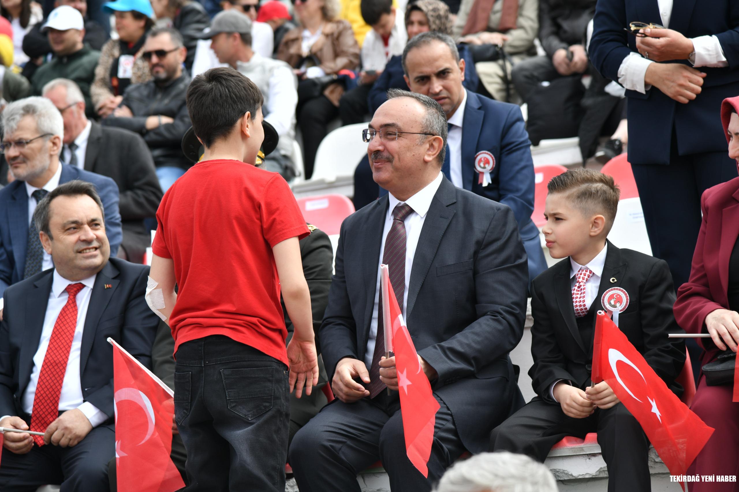 23 Nisan Ulusal Egemenlik ve Çocuk Bayramı Coşkuyla Kutlandı