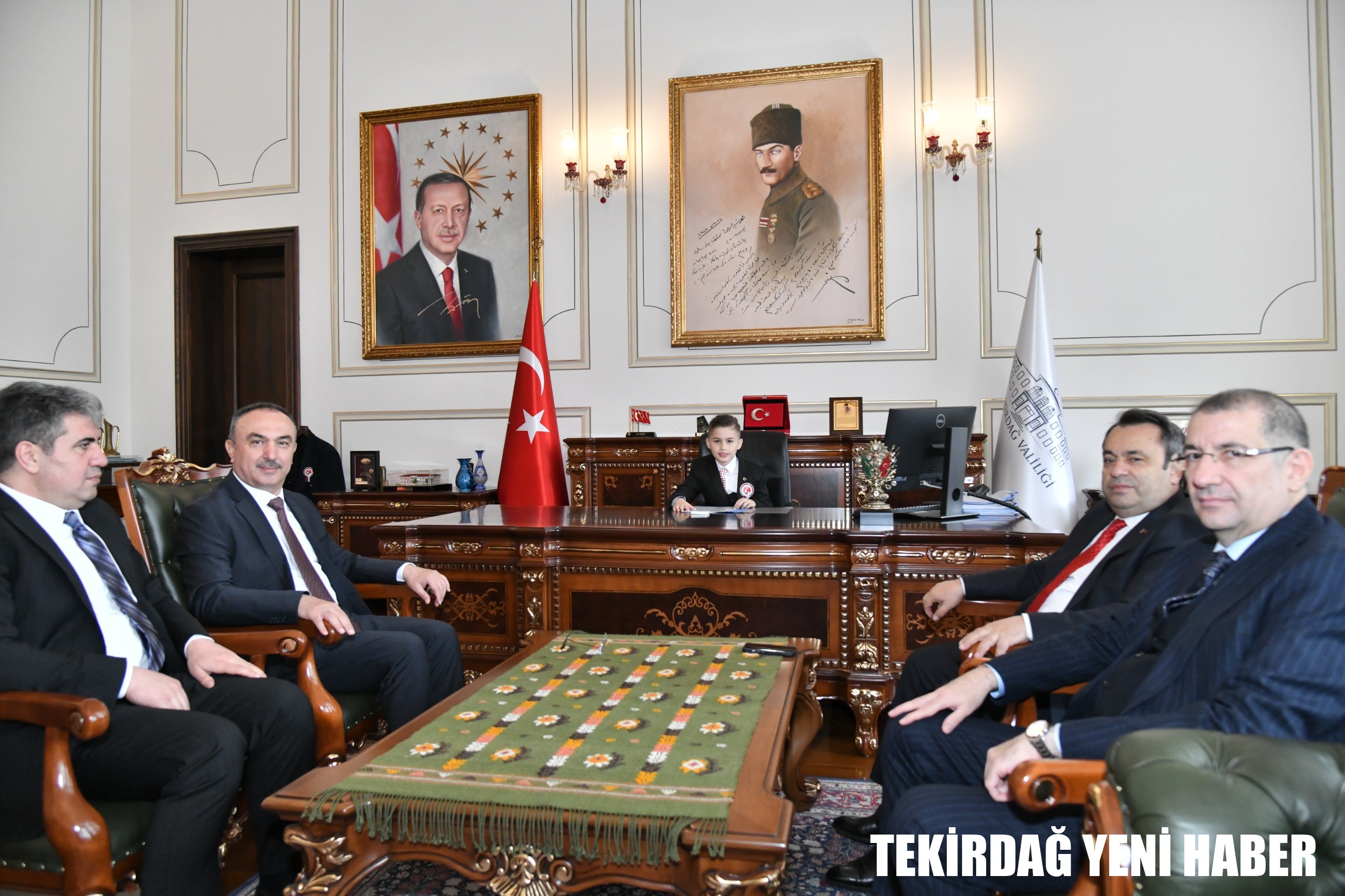 23 Nisan Ulusal Egemenlik ve Çocuk Bayramı’nda Alparslan Doluca Temsili Vali Oldu