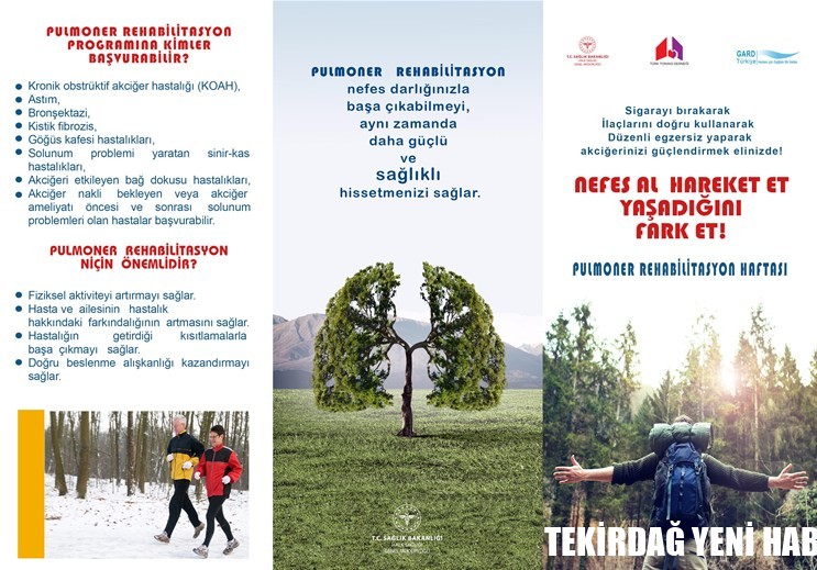 9-15 Mart Pulmoner Rehabilitasyon Haftası