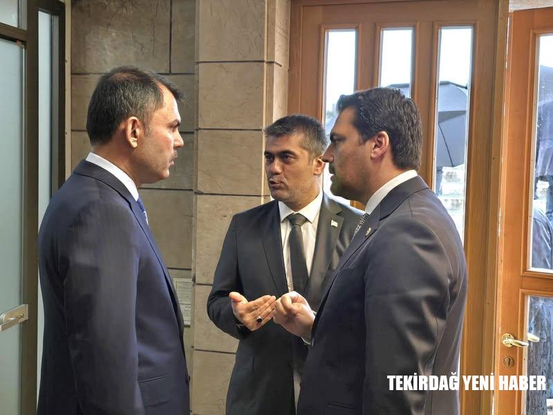 Av. Ali Gümüş: çevre ve altyapı projeleri üzerine görüşmemizi gerçekleştirdik.