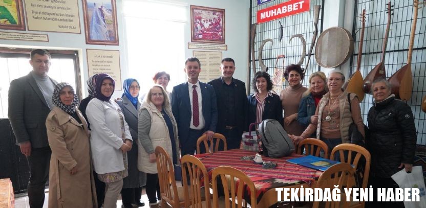 Başkan Sarıkurt Önerler Kültür ve Yaşam Merkezi`ni Ziyaret Etti