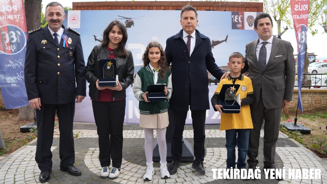 “Benim Gözümden Polis” Konulu Resim Yarışmasının Ödül Töreni Düzenlendi