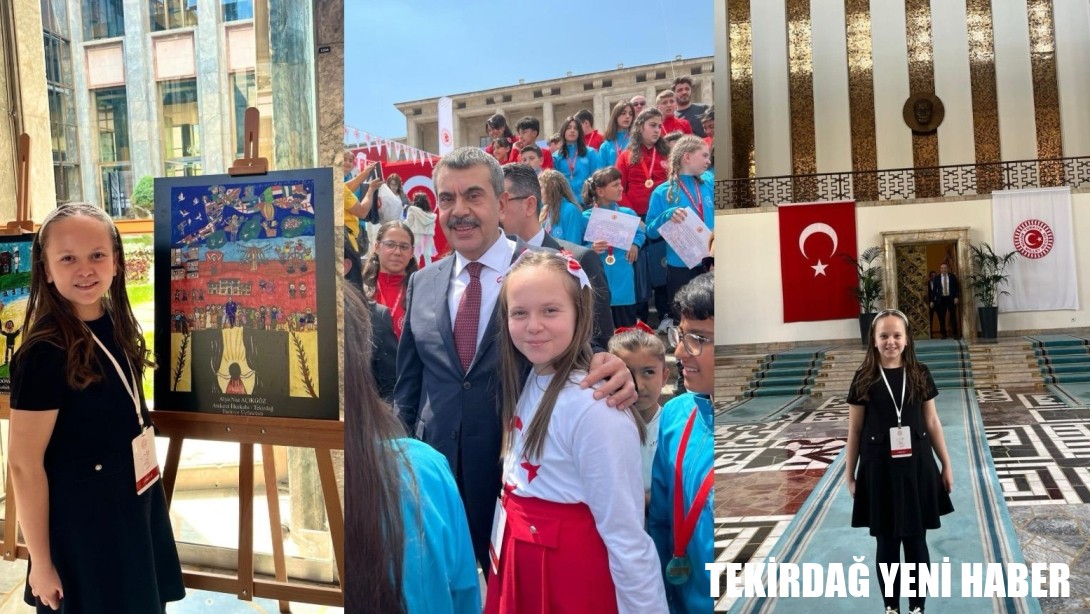 Çorlu Atakent İlkokulu Öğrencisi Alya Naz Açıkgöz’den Gururlandıran Başarı