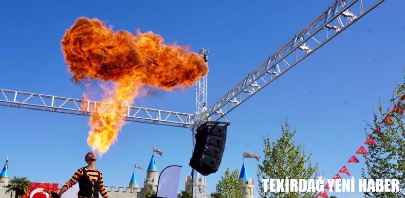 Çorlu Belediyesi`nden Çocuklara Unutulmaz 23 Nisan Şenliği