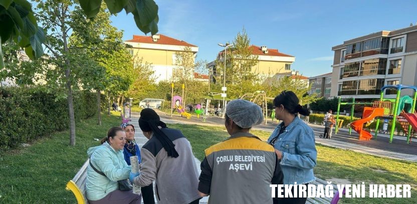 Çorlu Belediyesinden Deprem Sonrası Vatandaşlara Sıcak Destek