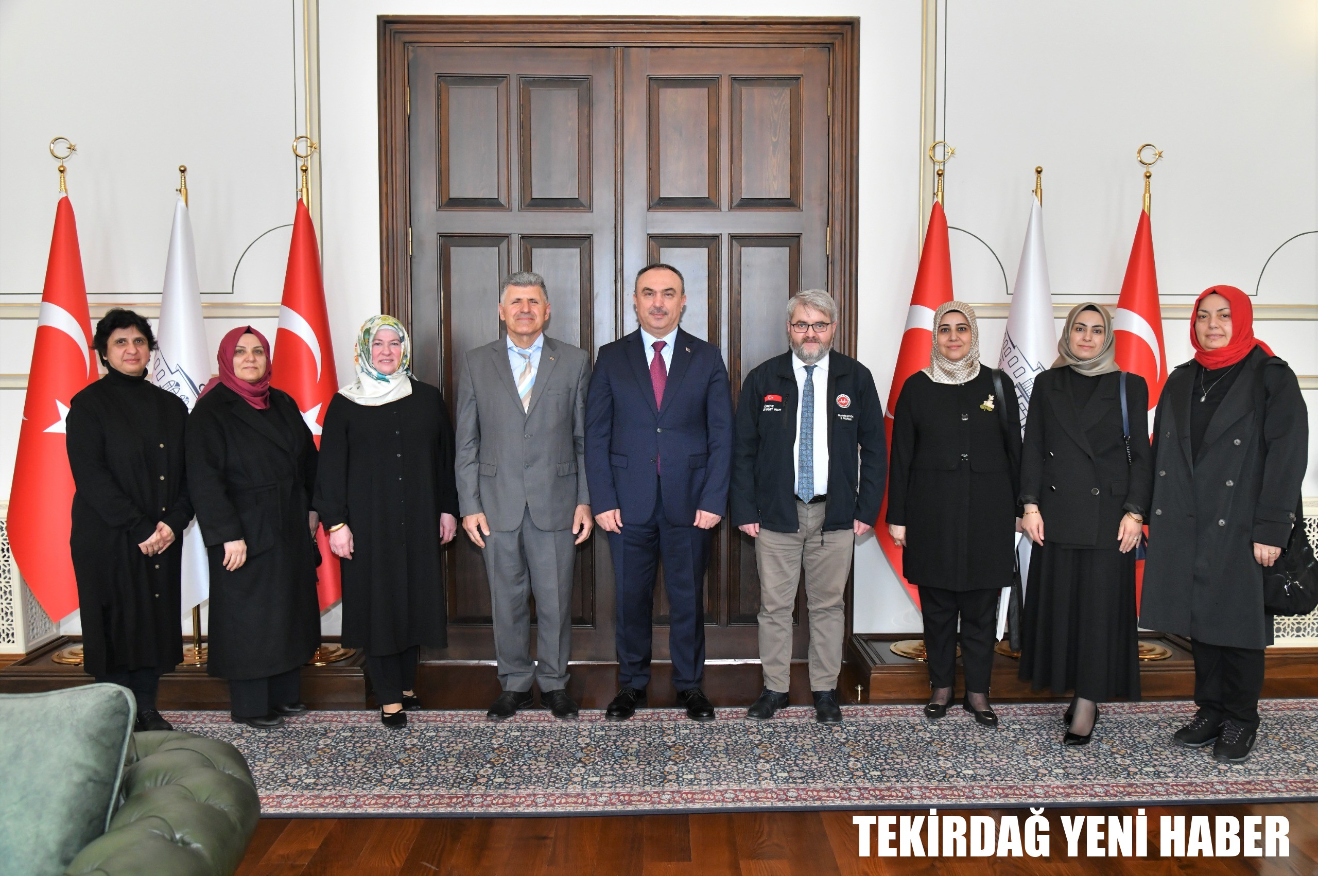 Diyanet İşleri Türk İslam Birliği Başkanı Vali Soytürk’ü Ziyaret Etti